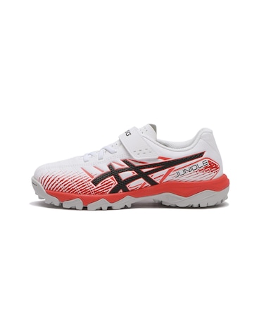 1104A056.102　JUNIOLE 7 TF　WHITE/FLASH RED　717871-0001