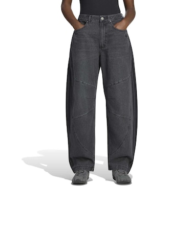 LF3778 W DENIM BARREL PT(BADIGIRL) MBLACKDENIM 716003-0001