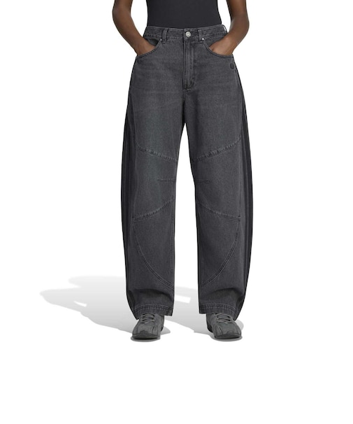 LF3778 W DENIM BARREL PT(BADIGIRL) MBLACKDENIM 716003-0001