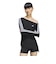 LE8310　W ASYMETRIC TOP(BADIGIRL)　BLACK　716541-0001