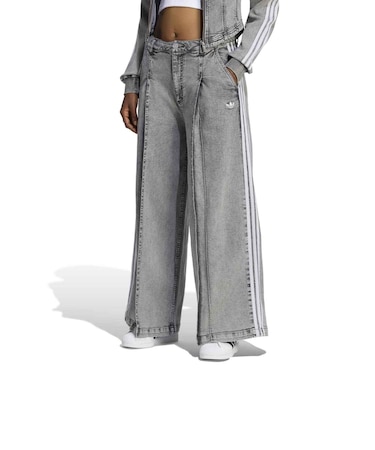 LF3777 W DENIM WL PANTS(BADIGIRL) WASHEDGRYDENIM 716002-0001