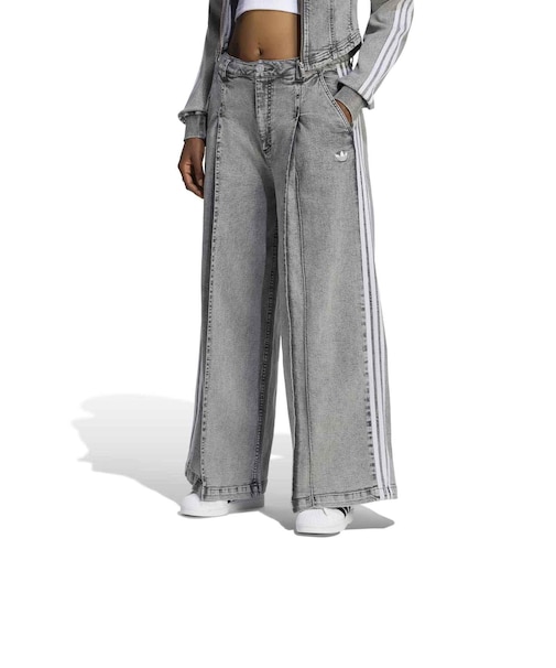 LF3777 W DENIM WL PANTS(BADIGIRL) WASHEDGRYDENIM 716002-0001