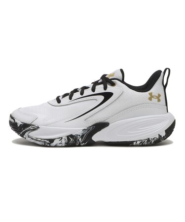 6009398　U UA LOCKDOWN 8　100WHT/WHT/MGD　719019-0002