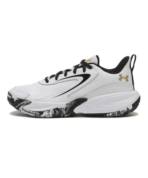 6009398　U UA LOCKDOWN 8　100WHT/WHT/MGD　719019-0002