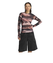 LE8316 W AOP MESH LS TEE(BADIGIRL) VERM/CRYS/AURO 716544-0001