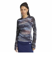 LE8315 W AOP MESH LS TEE(BADIGIRL) OLIV/AURO/CRYS 716543-0001