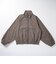 126K3090801　W CHECK ZIP BLOUSON　ORANGE　715455-0003