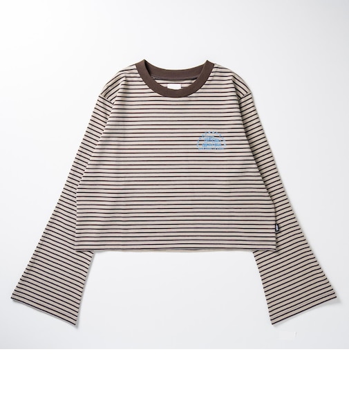 126K3020201　W OFF THE WALL LS-TSHIRT　BROWN　715454-0003