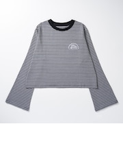 126K3020201 W OFF THE WALL LS-TSHIRT BLACK 715454-0002