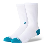 A556C26ICD#TEA　ICON DOT CREW　TEAL　718997-0001