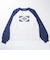 126K3020101　W HIGH GRADE PT RAGLAN LS T　NAVY　715453-0002