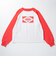 126K3020101　W HIGH GRADE PT RAGLAN LS T　RED　715453-0003