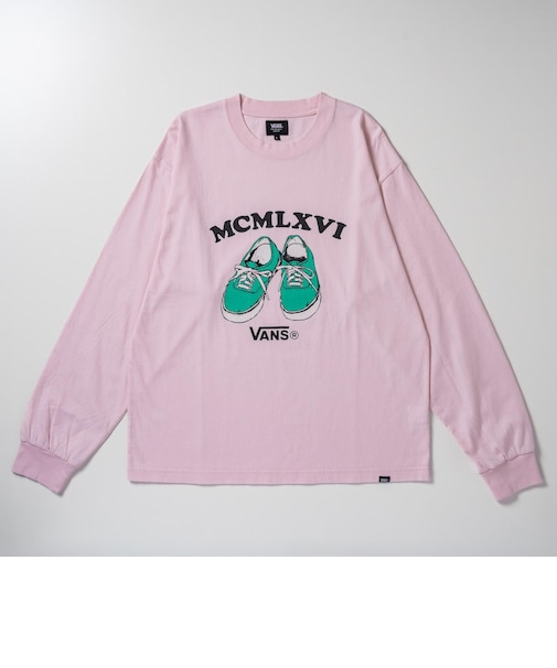 126K1022300　U MCMLXVI Authentic L TEE　PINK　715654-0003