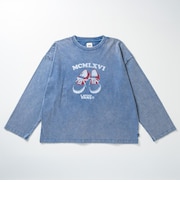 126K3020001 W authentic PT LS-TSHIRT NAVY 715452-0002