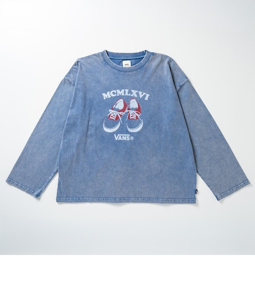126K3020001 W authentic PT LS-TSHIRT NAVY 715452-0002