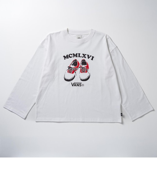 126K3020001　W authentic PT LS-TSHIRT　OFF WHITE　715452-0001