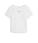 639076　W ESS RIBBED SLIM SHORT TEE　02WH　717911-0002