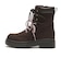 W3070　2LACE UP BOOTS 5　S/CHOCO　714309-0002