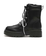 W3070　2LACE UP BOOTS 5　BLACK　714309-0001