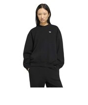 KT2275　W ESS OS CREW LONGFLEECE　BLACK　715759-0001