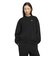 KT2275　W ESS OS CREW LONGFLEECE　BLACK　715759-0001