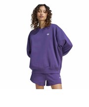 KW0196　W ESS OS CREW LONGFLEECE　VIOLET　715846-0001