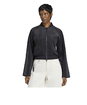 KQ6434　W CORDUROY SST TRACKTOP　BLACK/UBLACK　716058-0001
