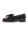 JE-1112　VELVET RIBBON LOAFERS　BLACK　718951-0001