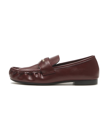 JE-2211　MOCCASIN COIN LOAFERS　BORDEAUX　718950-0002