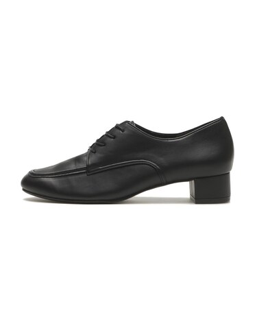 JE-3100　LACE UP LOAFERS 3　BLACK　718946-0001
