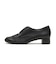 JE-3100　LACE UP LOAFERS 3　BLACK　718946-0001