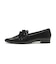 JE-1086　DOUBLE RIBBON PUMPS 2　BLACK　718949-0001