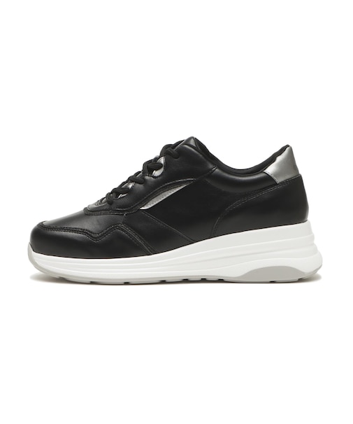 JE-47 PLATFORM BICOLOR SNEAKERS 5.5 BLACK 718942-0001