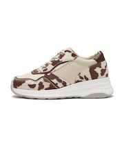 JE-47 PLATFORM BICOLOR SNEAKERS 5.5 COW 718942-0003