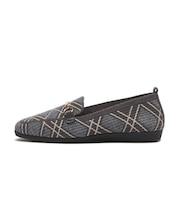 W5091 WOOL KNIT LOAFER GRAY CHECK 714487-0003