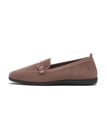 W5091 WOOL KNIT LOAFER PINK BROWN 714487-0002