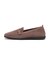 W5091　WOOL KNIT LOAFER　PINK BROWN　714487-0002