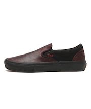 VN0A5FCAY25　SKATE SLIP-ON　SAW RED/BLACK　713960-0001