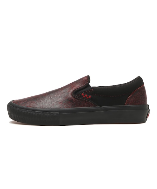 VN0A5FCAY25 SKATE SLIP-ON SAW RED/BLACK 713960-0001