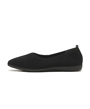W5090 POINTED WOOL KNIT BLACK 714507-0001