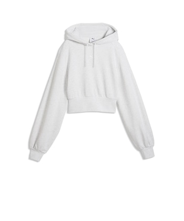 639109　W ESS CROPPED HOODIE TR　05WH GLOW H.　717916-0002