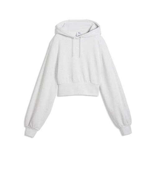 639109　W ESS CROPPED HOODIE TR　05WH GLOW H.　717916-0002