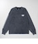 126K1022200　U Punch Hole Full Patch L TEE　BLACK　715655-0002