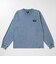 126K1022200　U Punch Hole Full Patch L TEE　BLUE　715655-0003
