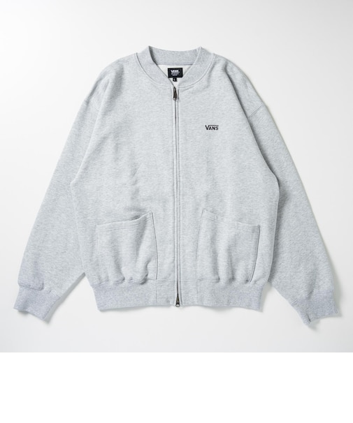 126K7051201　M Sweat Zip Cardigan　GRAY　717848-0001