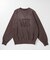 126K7041101　U Vintage Crew Sweat　BROWN　715459-0003