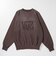 126K7041101　U Vintage Crew Sweat　BROWN　715459-0003
