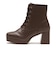 JE-53　LACE UP BOOTS 7.5　DK.BROWN　719998-0002