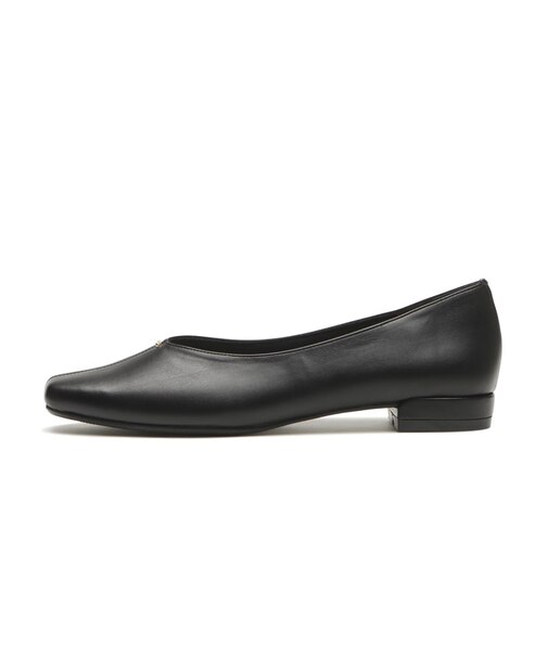 JE-2220　STUDS SQUARE PUMPS 2　BLACK　719991-0001