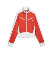 639019 W T7 RETRO TRACK JACKET 21RED FLASH 717907-0002